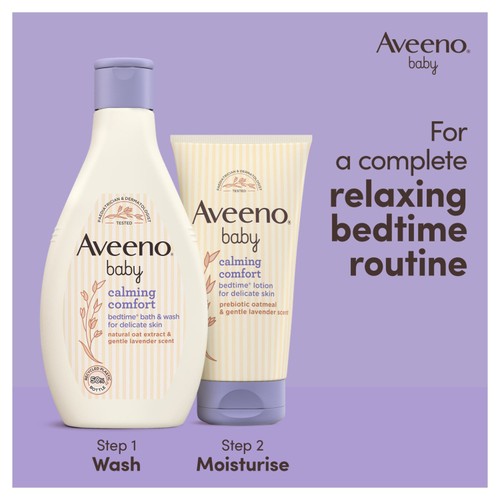 Aveeno Baby Calming Comfort Bedtime Bath & Wash thumbnail 5