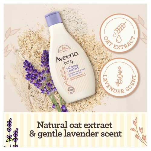 Aveeno Baby Calming Comfort Bedtime Bath & Wash thumbnail 9
