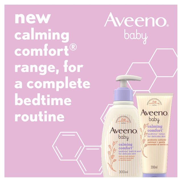 Aveeno Baby Calming Comfort Bedtime Bath & Wash thumbnail 3