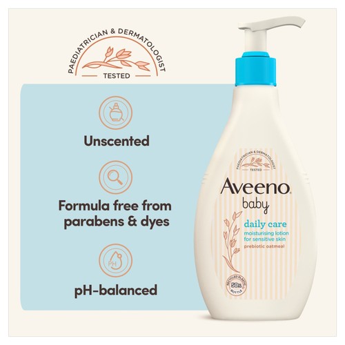 Aveeno Baby Daily Care Moisturising Lotion thumbnail 2