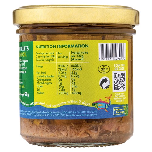 Fish 4 Ever Azores Tuna Fillets in Organic Olive Oil thumbnail 4