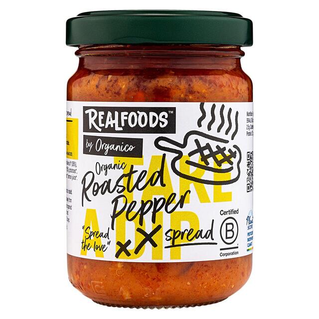 Realfoods by Organico Organic Roasted Pepper Spread