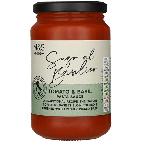 M&S Made In Italy Tomato & Basil Pasta Sauce thumbnail 2