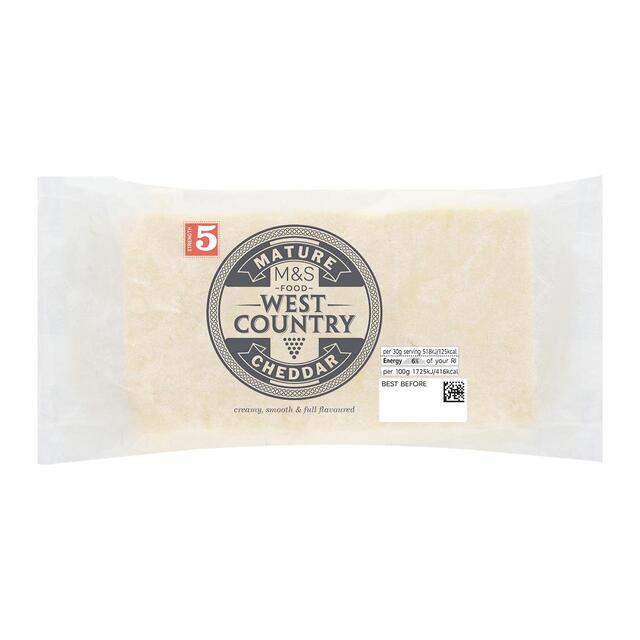M&S West Country Mature Cheddar Cheese thumbnail 2