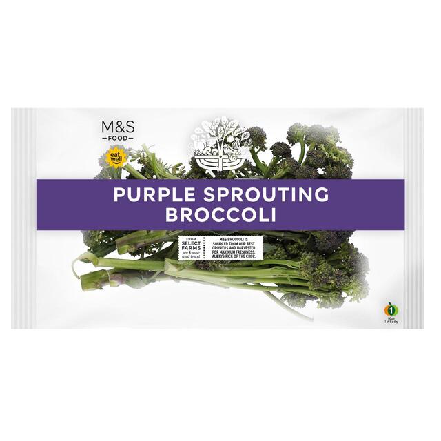 M&S British Purple Sprouting Broccoli