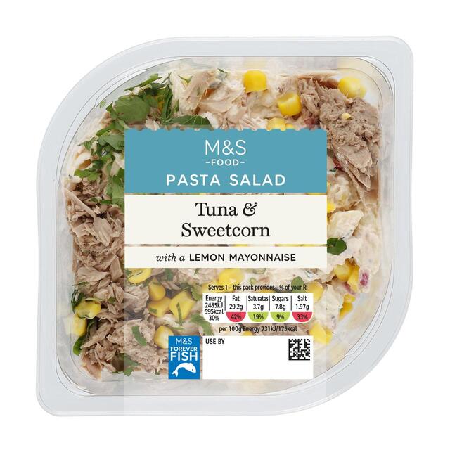 M&S Tuna & Sweetcorn Pasta Salad thumbnail 2