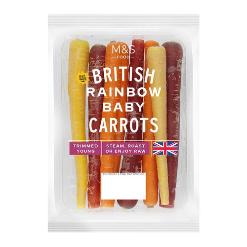 M&S Baby Rainbow Carrots thumbnail 2