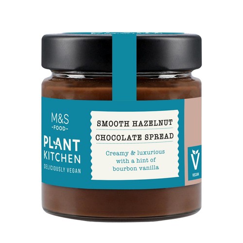 M&S Plant Kitchen Smooth Hazelnut Chocolate Spread thumbnail 2