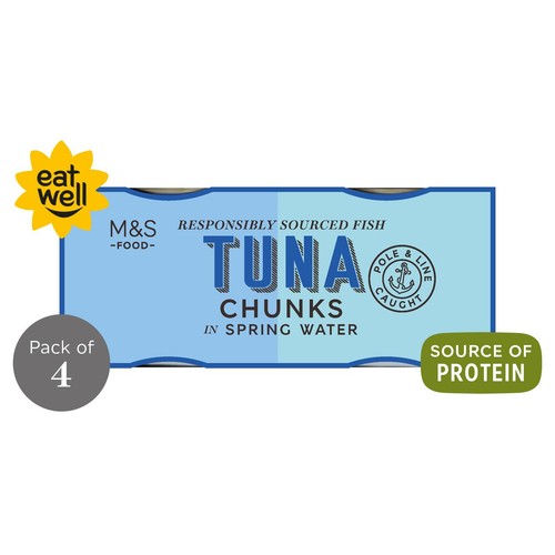 M&S Tuna Chunks in Spring Water thumbnail 2