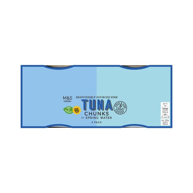 M&S Tuna Chunks in Spring Water thumbnail 2