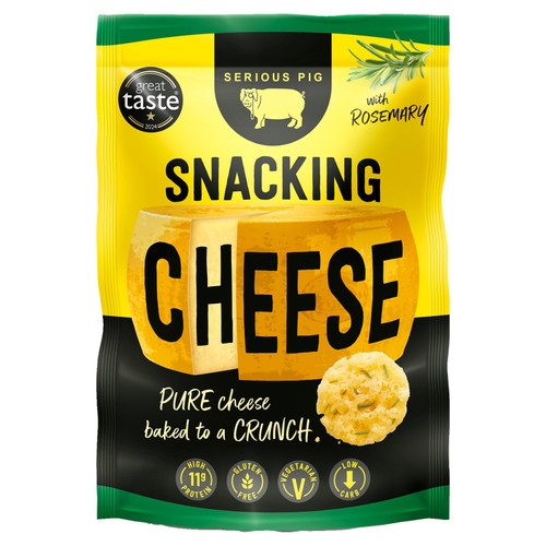 Serious Pig Rosemary Snacking Cheese