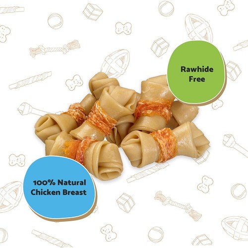 Good Boy Chewy Bones Wrapped With Chicken Dog Treats thumbnail 3