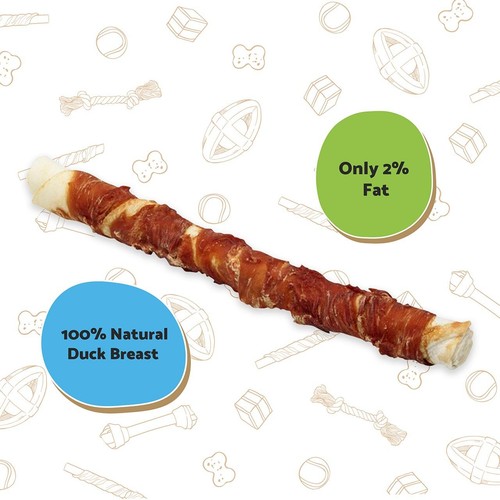 Good Boy Mega Chewy Twist With Duck Dog Treat thumbnail 3