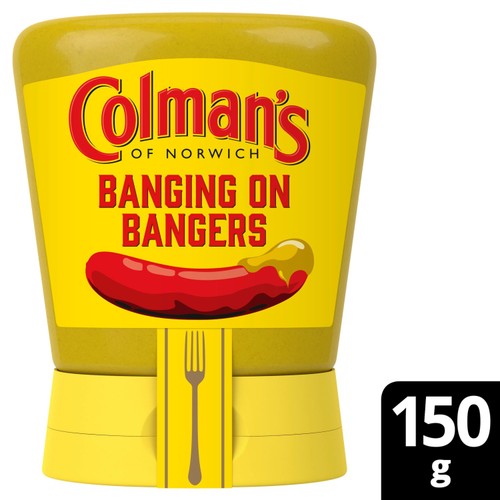 Colman's Original English Squeezy Mustard 
