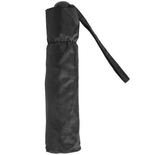 M&S Collection Sheen Compact Umbrella, Black  thumbnail 3