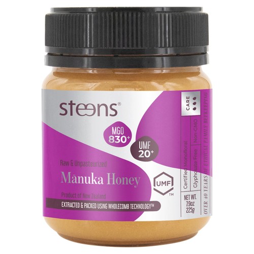 Steens MGO 830 UMF20 Manuka Honey
