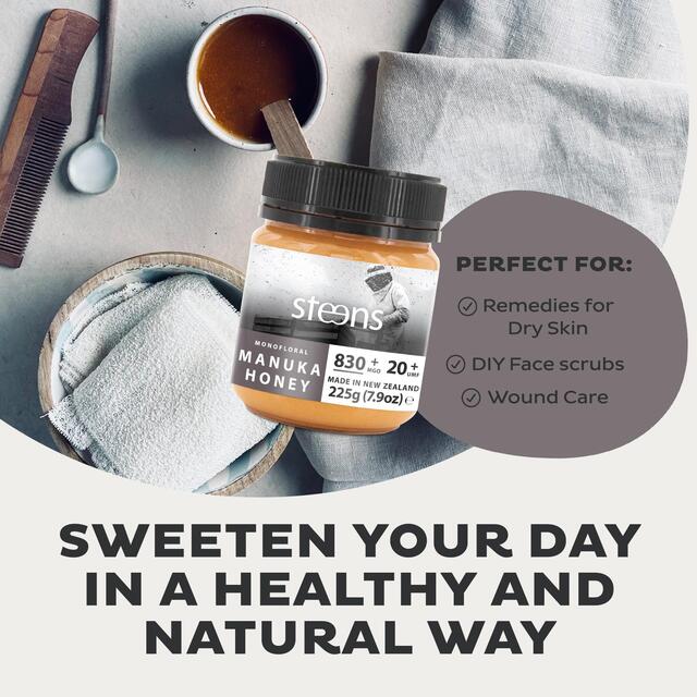 Steens MGO 830 UMF20 Manuka Honey thumbnail 5
