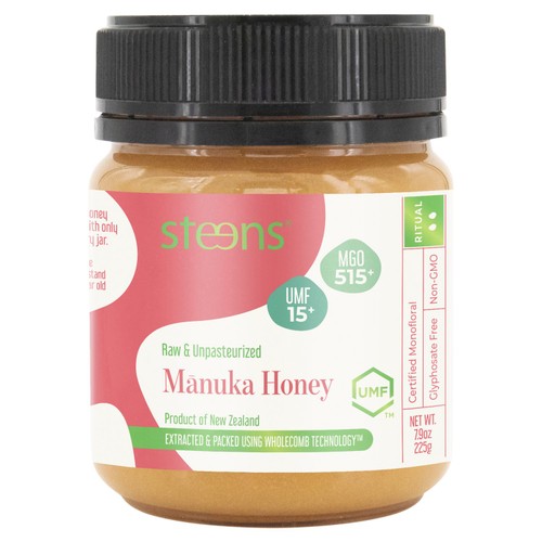 Steens MGO 515 UMF15 Manuka Honey