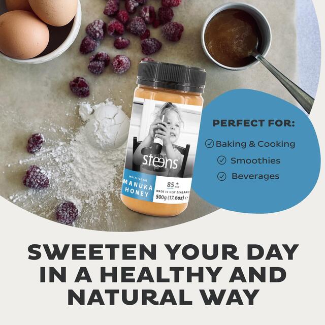 Steens MGO 85 Raw Manuka Honey thumbnail 5