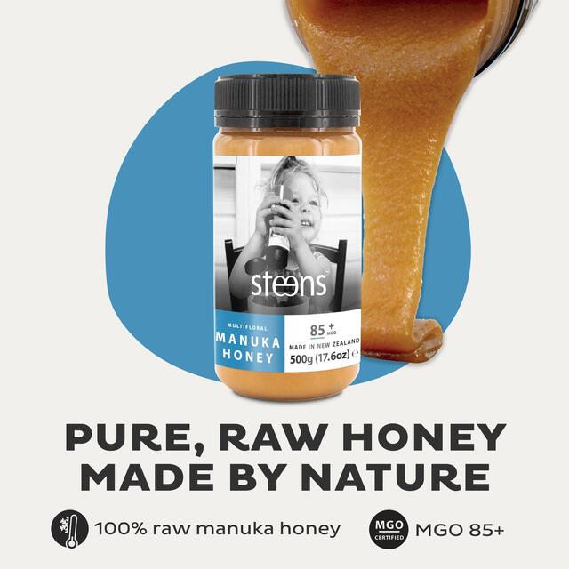 Steens MGO 85 Raw Manuka Honey thumbnail 8