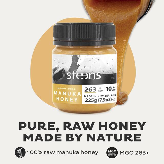 Steens MGO 263 UMF10 Manuka Honey thumbnail 4