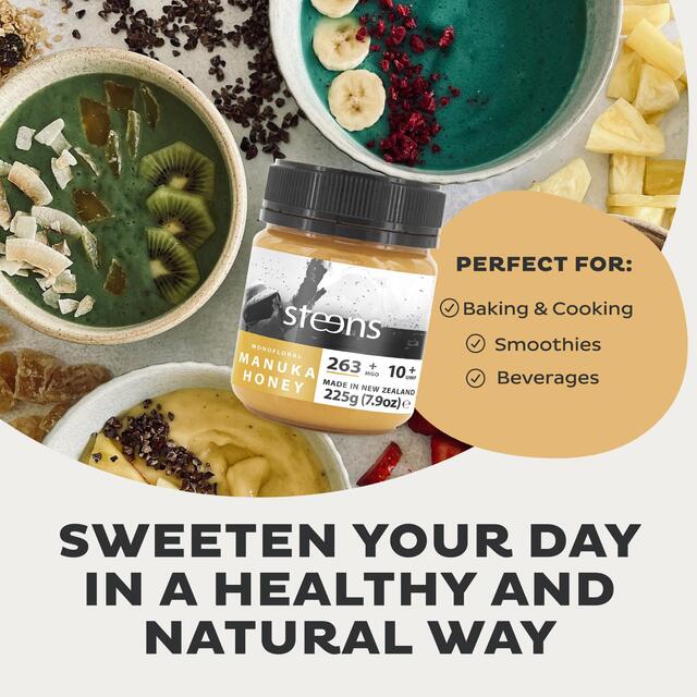 Steens MGO 263 UMF10 Manuka Honey thumbnail 6