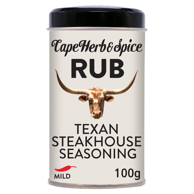 Cape Herb & Spice Texan Steakhouse Seasoning Rub Tin