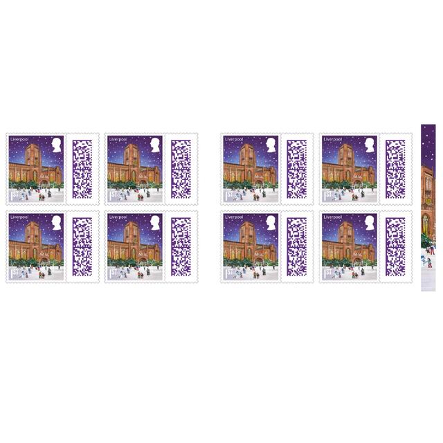 Christmas 2024 1st Class Stamp Book thumbnail 2