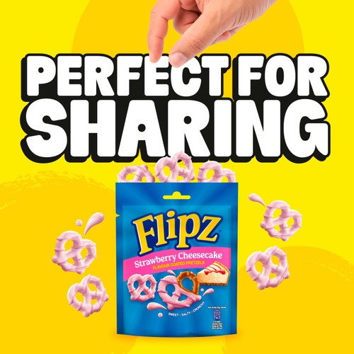 Flipz Strawberry Cheesecake Pretzels thumbnail 2