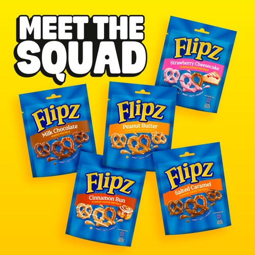 Flipz Strawberry Cheesecake Pretzels thumbnail 3