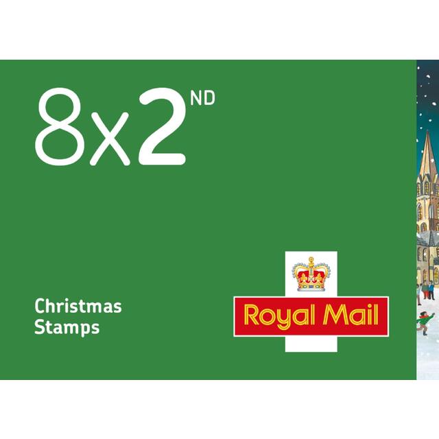 Christmas 2024 2nd Class Stamp Book