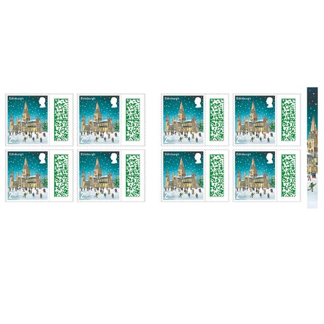 Christmas 2024 2nd Class Stamp Book thumbnail 2