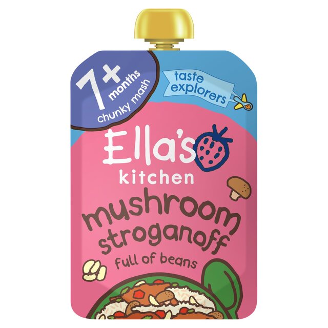 Ella's Kitchen Mushroom Stroganoff Baby Food Pouch 7+ Months