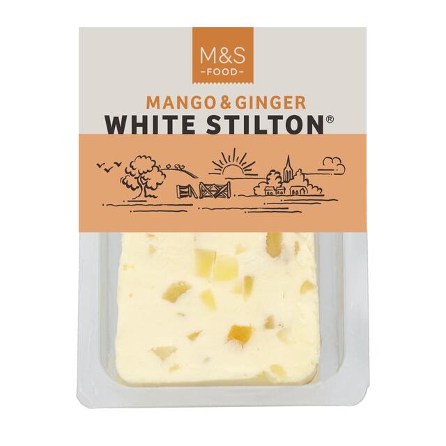 M&S Mango & Ginger White Stilton