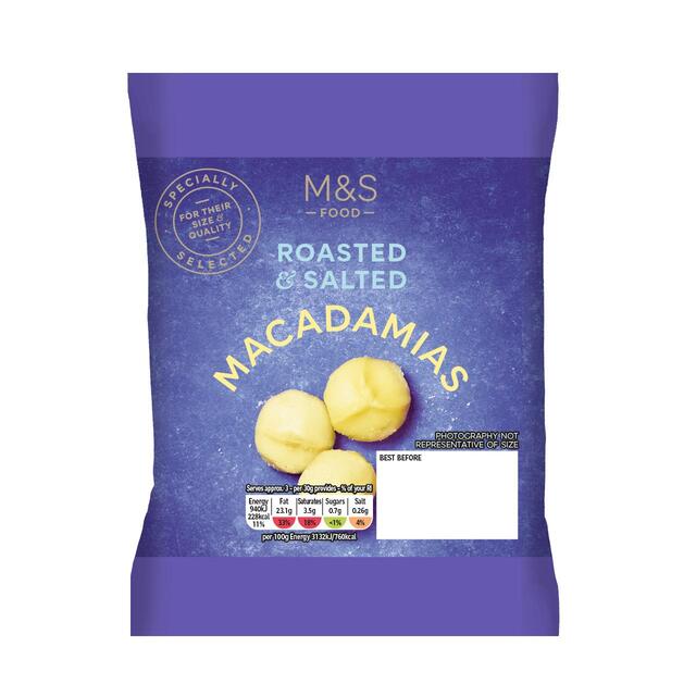M&S Roasted & Salted Macadamia Nuts thumbnail 2