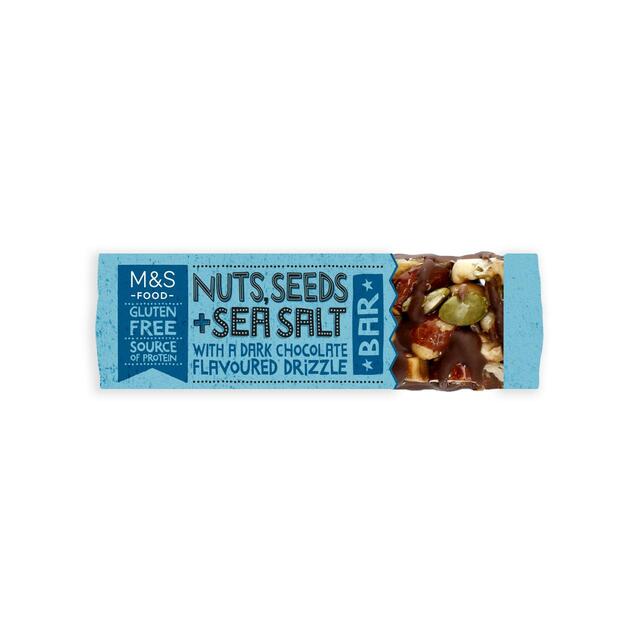 M&S Nuts, Seeds & Sea Salt Bars thumbnail 2