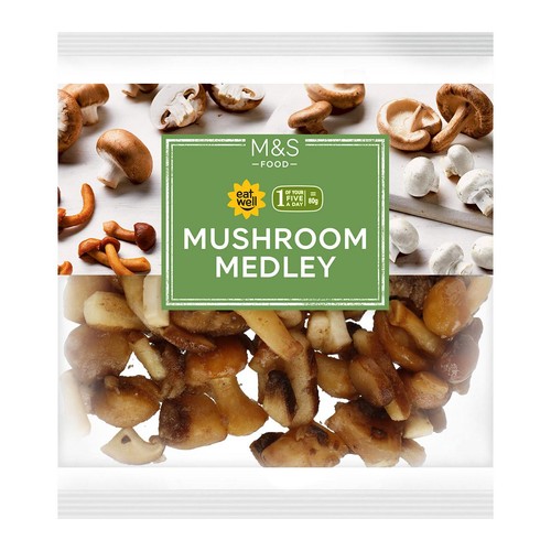 Cook With M&S Mushroom Medley Frozen
