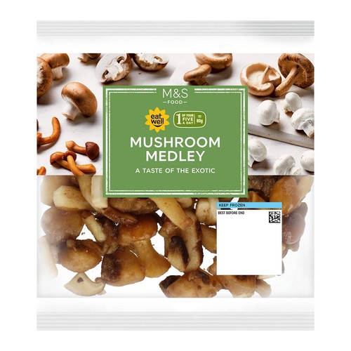 Cook With M&S Mushroom Medley Frozen thumbnail 2