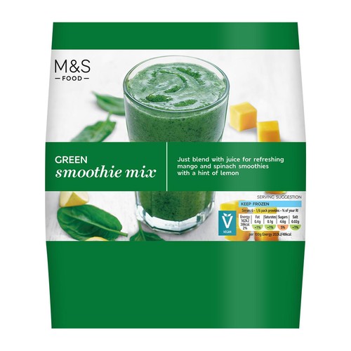M&S Green Smoothie Mix Frozen thumbnail 2