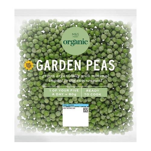 M&S Organic Garden Peas Frozen thumbnail 2