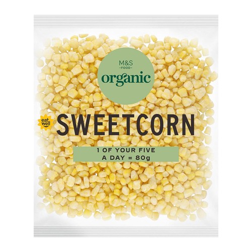 M&S Organic Sweetcorn Frozen