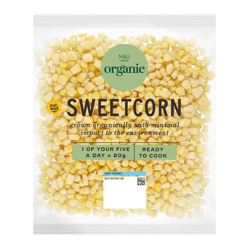 M&S Organic Sweetcorn Frozen thumbnail 2