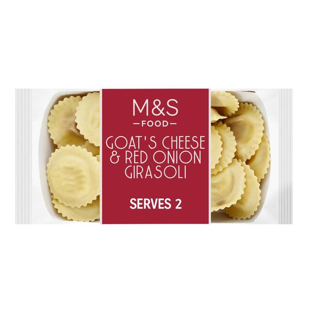 M&S Made In Italy Goat's Cheese & Red Onion Girasoli