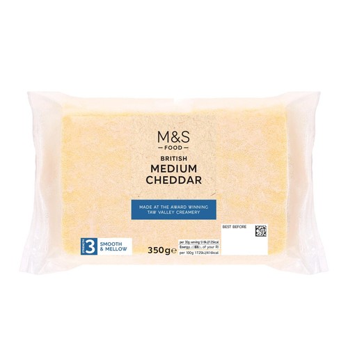 M&S British Medium Cheddar thumbnail 2