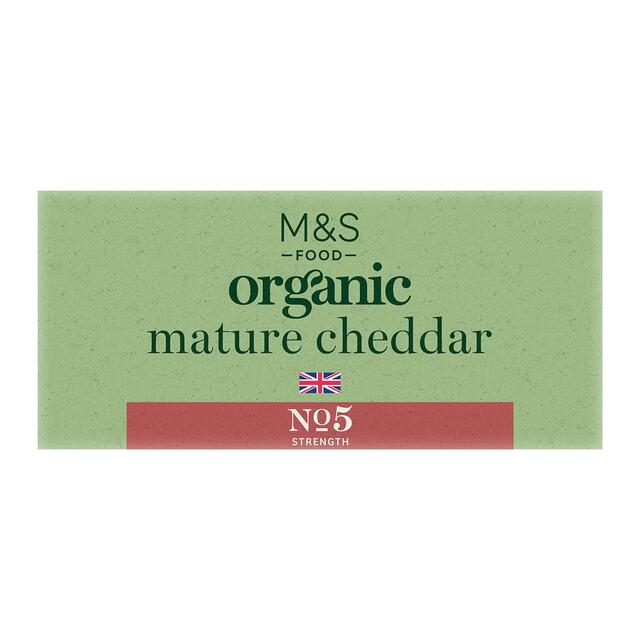 M&S Organic British Mature Cheddar