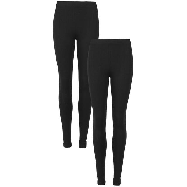 M&S Collection Leggings, 2 Pack, Black Size 8 - 20