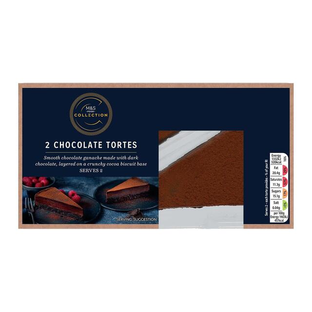M&S Collection 2 Chocolate Tortes thumbnail 4