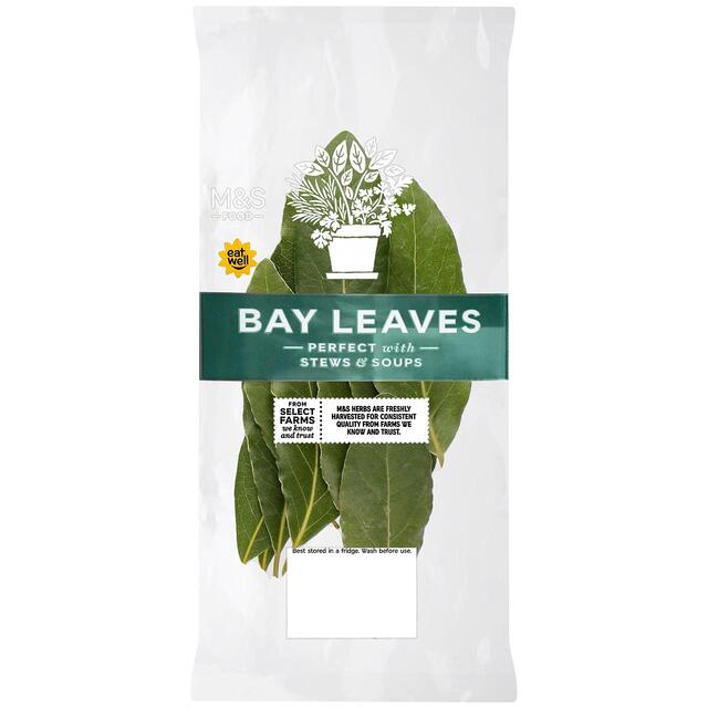 Cook With M&S Fresh Bay Leaves