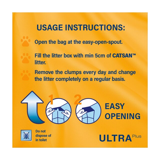 Catsan Ultra Clumping Odour Control Cat Litter thumbnail 3