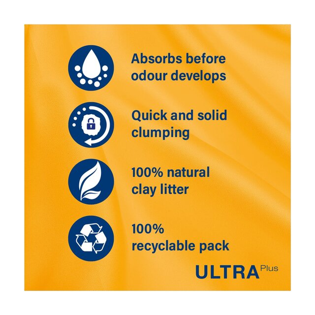 Catsan Ultra Clumping Odour Control Cat Litter thumbnail 4